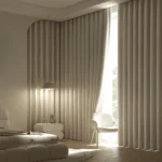 Draperie de Textura Groasa 80% Blackout Crem