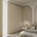 Draperie de Textura Groasa 80% Blackout Crem - imagine 2