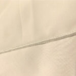 Perdea Batist Crem L3.52m/H2.50m cu Rejansa  de 6 cm - imagine 3