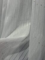 Perdea Striată cu Paiete Aurii Cristalia L5m/H2.50m cu Rejansa de 8 cm - imagine 6