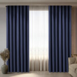 Draperie din Velur Raiat  Sonil Blackout 85% Bleomarin