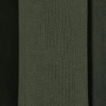 Draperie din Velur Raiat  Sonil Blackout 85% Verde Kaki - imagine 5