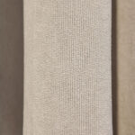 Draperie din Velur Raiat  Sonil Blackout 85% Crem - imagine 4