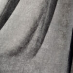 Draperie din Velur Raiat  Sonil Blackout 85% Gri Platinat - imagine 3