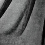 Draperie din Velur Raiat  Sonil Blackout 85% Gri Antracit - imagine 3