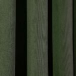 Draperie din Velur Raiat  Sonil Blackout 85% Verde Kaki - imagine 3