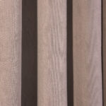 Draperie din Velur Raiat  Sonil Blackout 85% Maro - imagine 2