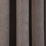 Draperie din Velur Raiat  Sonil Blackout 85% Maro Inchis - imagine 2