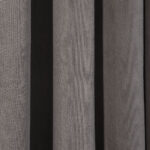 Draperie din Velur Raiat  Sonil Blackout 85% Gri Pamantiu - imagine 2