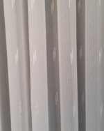 Perdea Cristal din In  Alb cu Model L4.60m/H2.65m cu Rejansa Wave - imagine 10