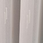 Perdea Cristal din In  Alb cu Model L4.60m/H2.65m cu Rejansa Wave - imagine 5