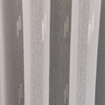 Perdea Cristal din In  Alb cu Model L4.60m/H2.65m cu Rejansa Wave