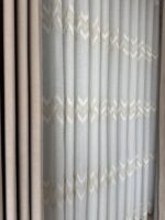 Perdea din In cu  Broderie  Eleganta Crem/Auriu 12626 - imagine 3