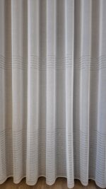 Perdea Aselia cu Dungi Crem