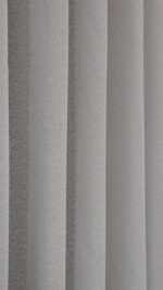 Perdea Simpla  cu Textura Lucioasa Alba