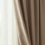 Draperie de Textura Groasa Yemen 80% Blackout Grej - imagine 2