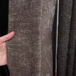 Draperie de Textura Groasa 90% Blackout Yildiz Maro - imagine 3
