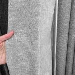 Draperie de Textura Groasa 90% Blackout Yildiz Gri Deschis - imagine 3