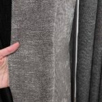 Draperie de Textura Groasa 90% Blackout Yildiz Gri - imagine 3
