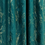 Draperie Luxury Guernica Blackout 80 % Turcoaz - imagine 2