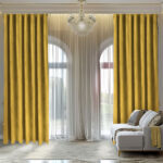 Draperie Luxury Guernica Blackout 80 % Galben