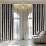 Draperie Luxury Guernica Blackout 80 % Gri
