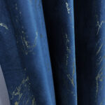Draperie Luxury Guernica Blackout 80 % Indigo - imagine 3