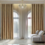 Draperie Luxury Guernica Blackout 80 % Bej