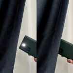 Draperie de Textura Groasa 90% Blackout Negru - imagine 4