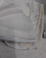 Perdea Budapes Voal Cu Textura Lucioasa Gri - imagine 2