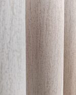 Draperie de Catifea Texturata Valencia Blackout 90% Bej Light