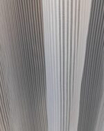 Perdea Albă cu Model În Dungi 4038 - imagine 4