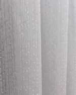 Perdea Idil  Simpla Texturata Alba