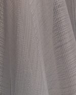 Perdea Onur  cu Textura Tip Plasa Fina Alba - imagine 2
