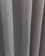 Perdea  Simpla Texturata Gri cu Dunga - imagine 7