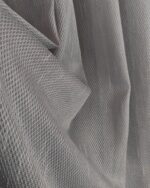 Perdea  Simpla Texturata Gri cu Dunga - imagine 5