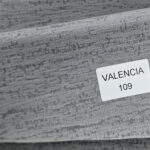 Draperie de Catifea Texturata Valencia Blackout 90% Gri Cenusiu - imagine 3