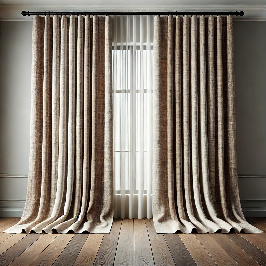 bal-06.webp Draperie din In Blackout 100% Exclusiv - Bej Caramel - imagine 1