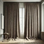 Draperie din In Blackout 100% Exclusiv - Maro