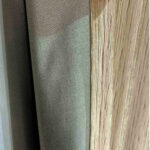 Draperie de Catifea Texturata Tokyo Blackout 80% Bej Light - imagine 4