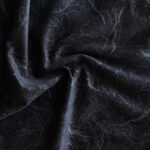 Draperie Cairo Luxury din Catifea cu Insertii   Blackout 80 % Negru - imagine 2