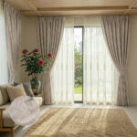 Draperie Lyon Luxury din Catifea cu Insertii   Blackout 70 % Gri Deschis