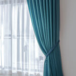 Draperie de Catifea Premium Blackout 100% Turcoaz - imagine 2