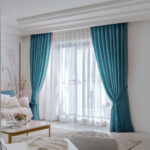 Draperie de Catifea Premium Blackout 100% Turcoaz