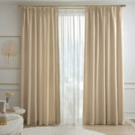 Draperie de Catifea Premium Blackout 100% Crem