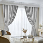 Draperie de Catifea Premium Blackout 100% Silver