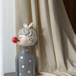 Draperie de Catifea Premium Blackout 100% Crem - imagine 2