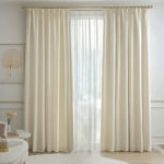 Draperie de Catifea Premium Blackout 100% Crem