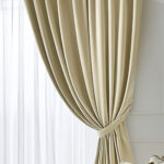 Draperie de Catifea Premium Blackout 100% Auriu - imagine 2