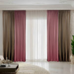Draperie de Catifea Duo / BEJ-ROSE